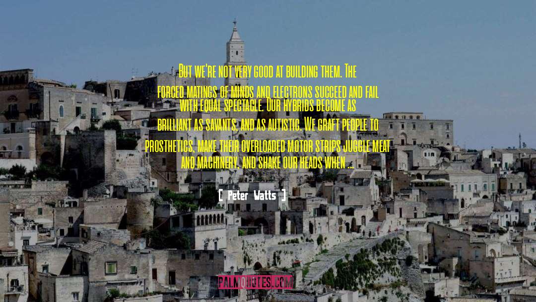 Overloaded quotes by Peter Watts