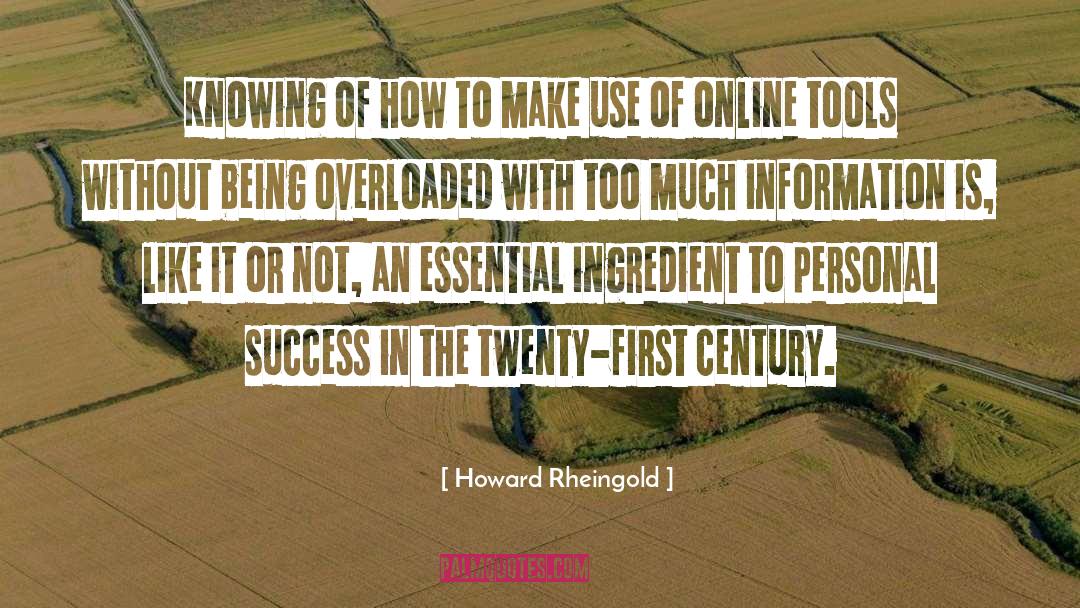 Overloaded quotes by Howard Rheingold