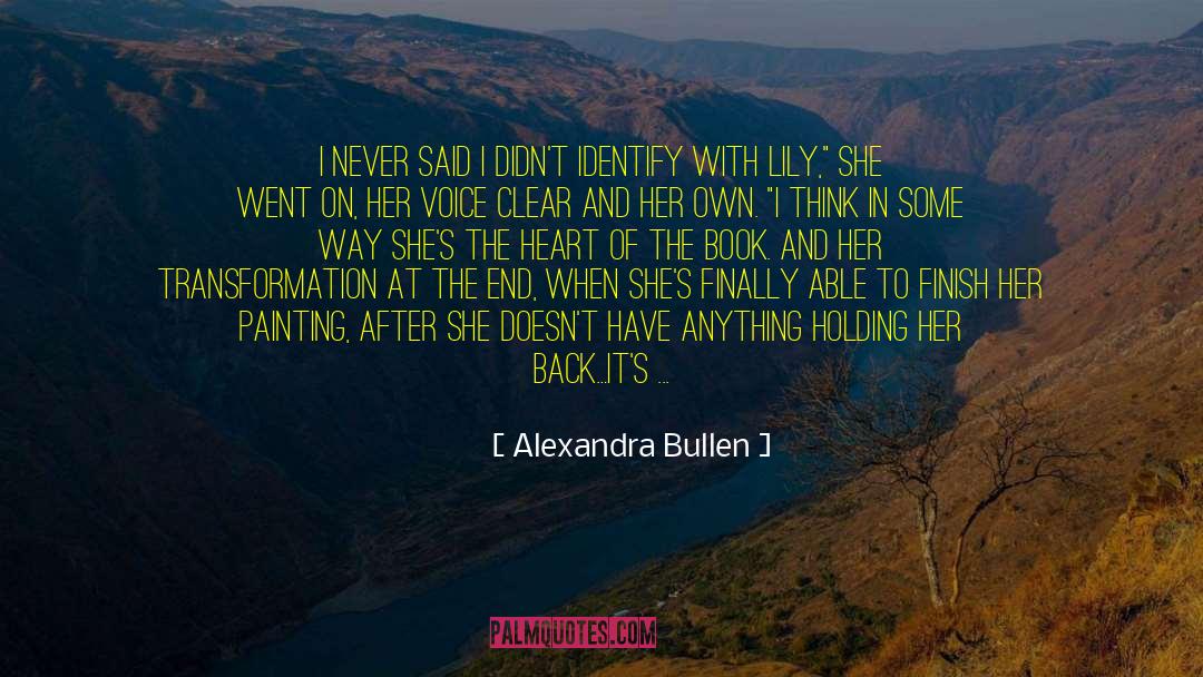 Overlooking quotes by Alexandra Bullen