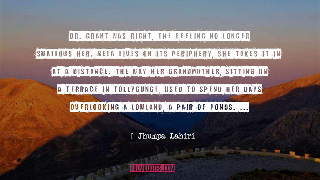 Overlooking quotes by Jhumpa Lahiri