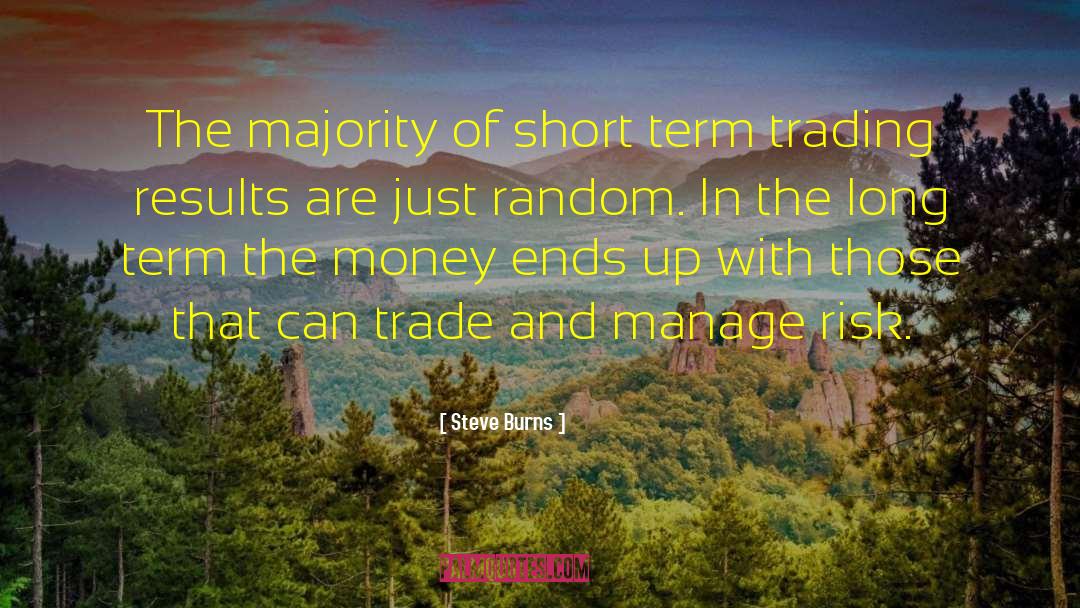 Overnight Trading quotes by Steve Burns