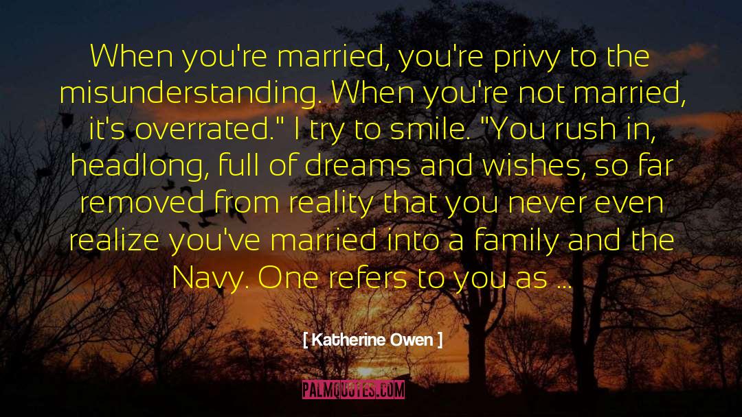 Overrated quotes by Katherine Owen