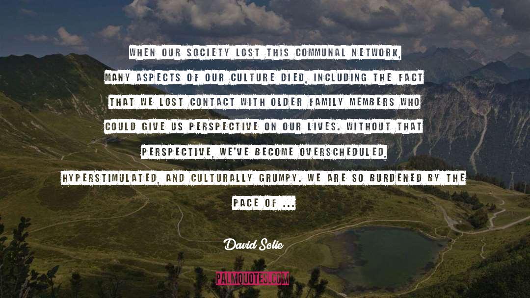 Overscheduled quotes by David Solie