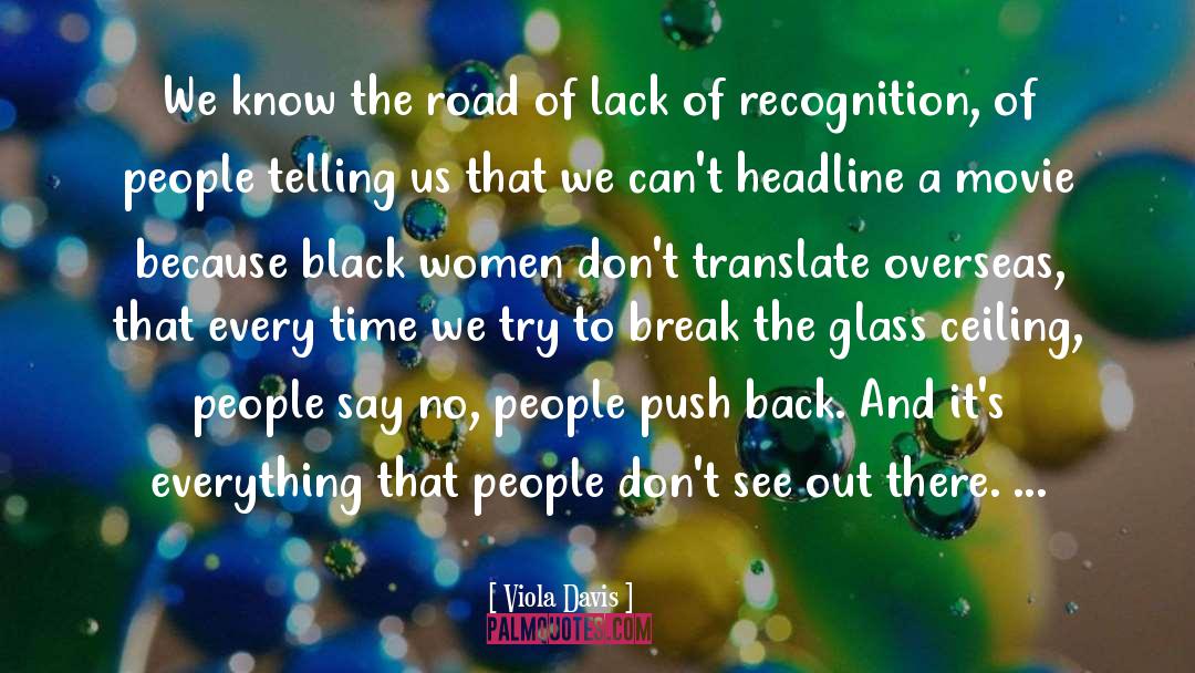 Overseas quotes by Viola Davis