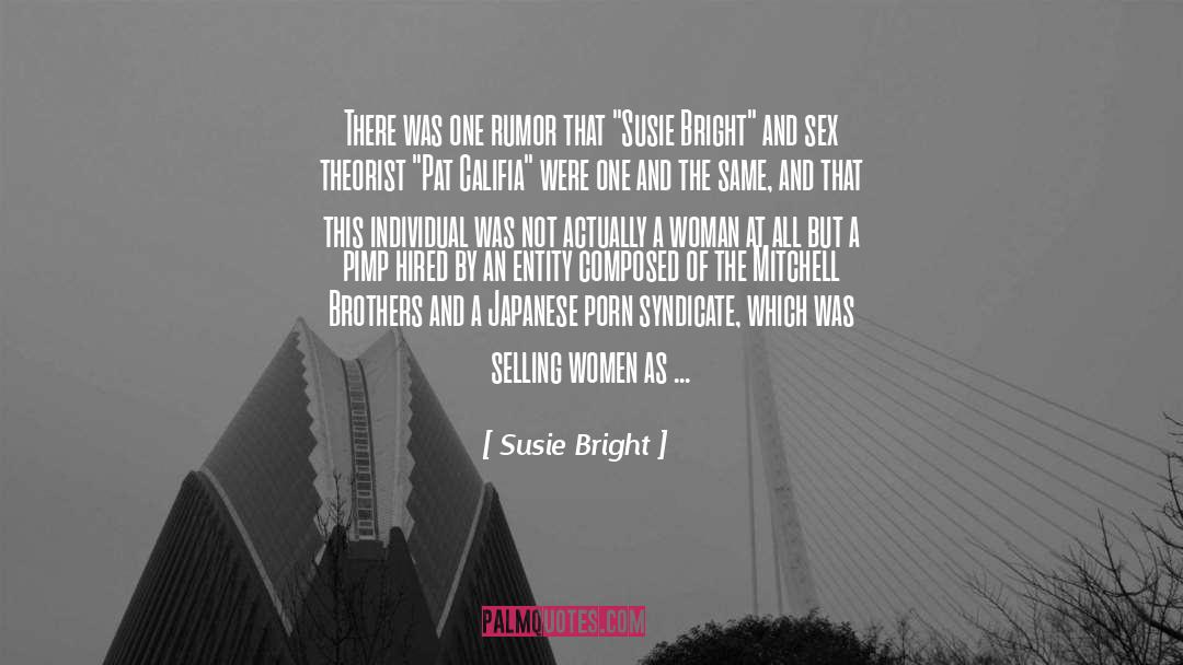 Overseas quotes by Susie Bright