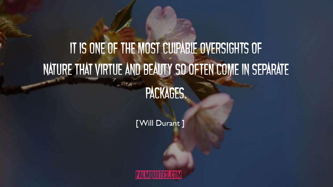 Oversight quotes by Will Durant