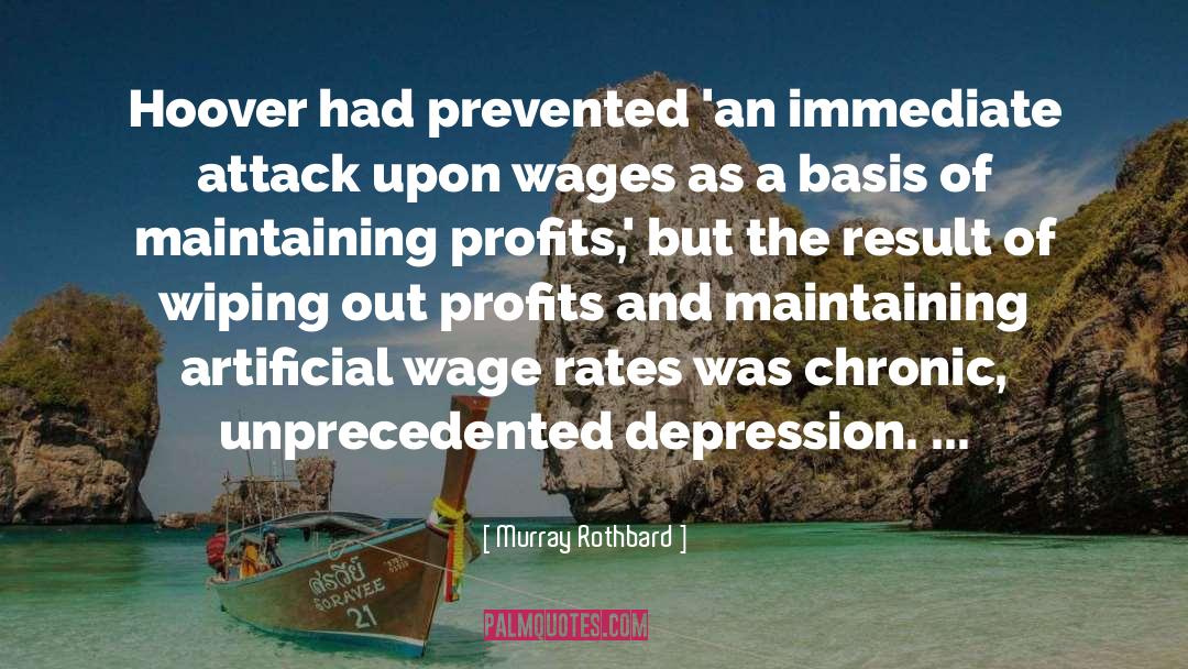 Oversleeping And Depression quotes by Murray Rothbard