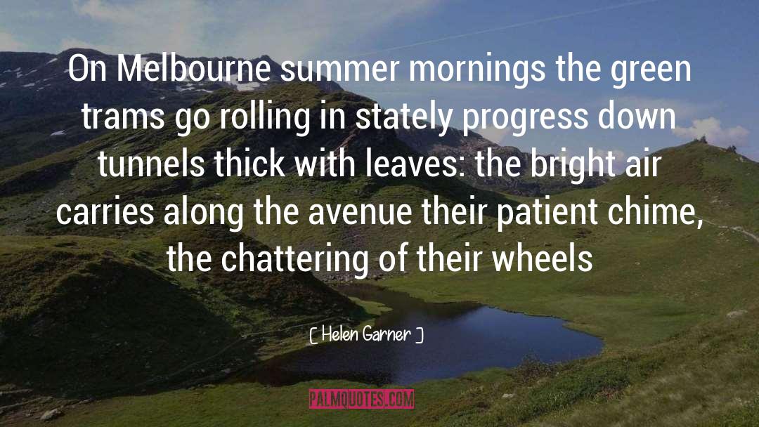 Oversteer Wheels quotes by Helen Garner