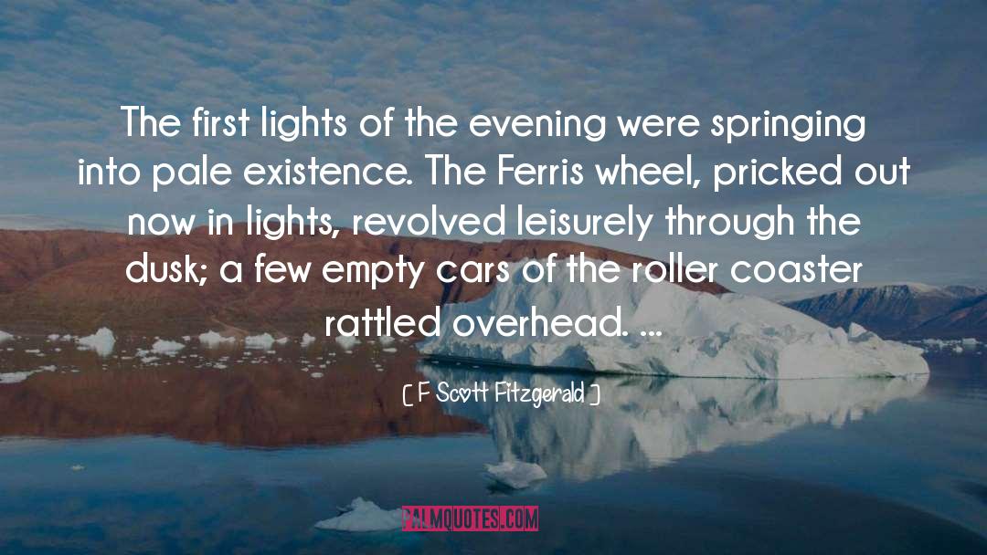 Oversteer Wheels quotes by F Scott Fitzgerald