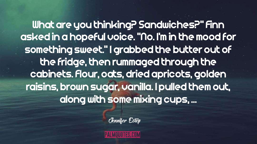 Overstuffed Sandwiches quotes by Jennifer Estep