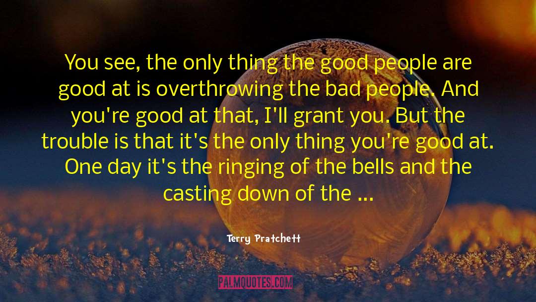 Overthrown quotes by Terry Pratchett