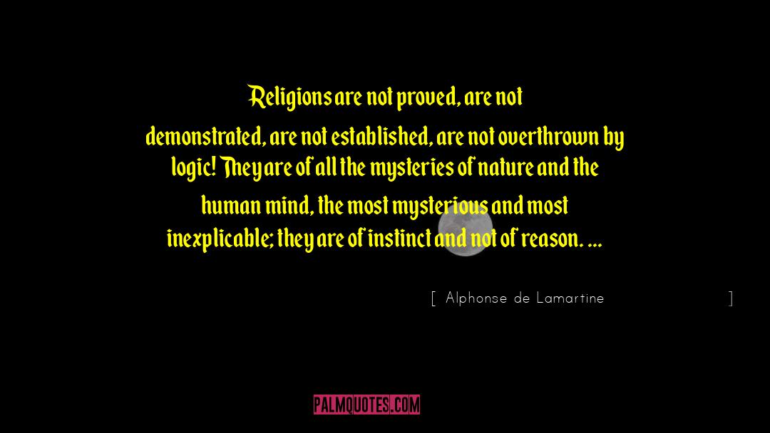 Overthrown quotes by Alphonse De Lamartine