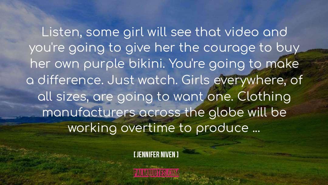 Overtime quotes by Jennifer Niven