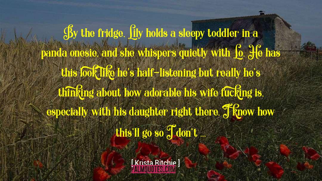 Overtired Toddler quotes by Krista Ritchie