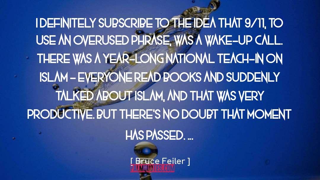 Overused quotes by Bruce Feiler