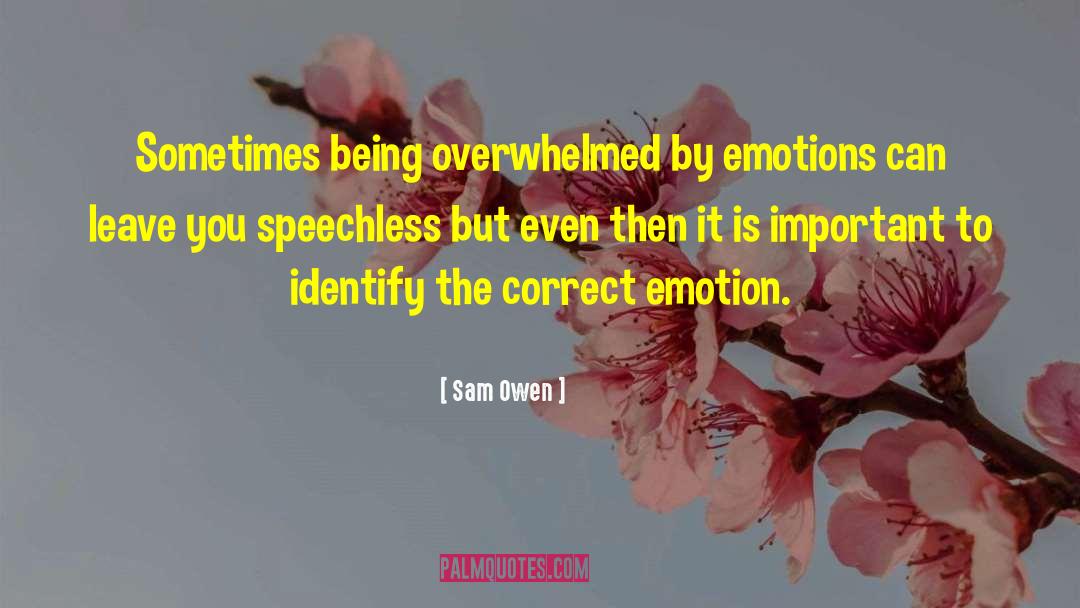 Overwhelmed Picture quotes by Sam Owen