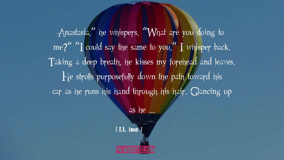 Overwhelming Feelings quotes by E.L. James
