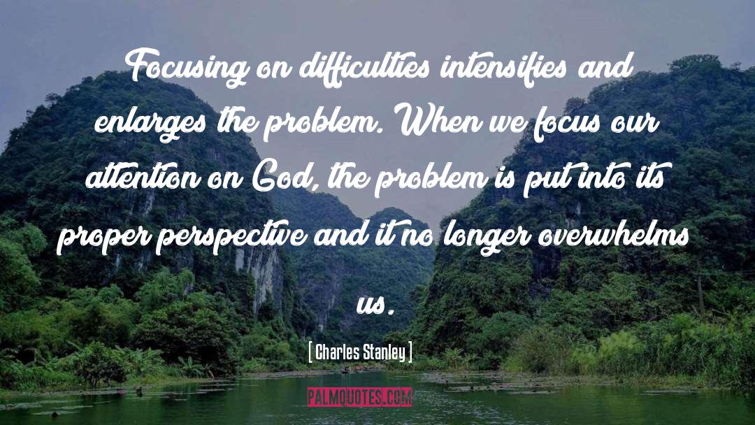 Overwhelms quotes by Charles Stanley