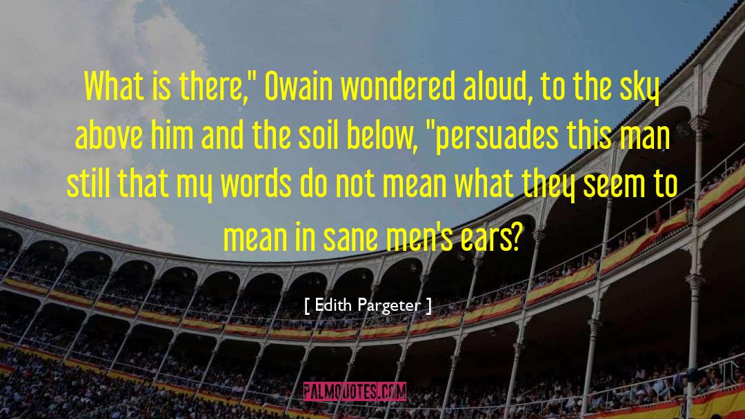 Owain quotes by Edith Pargeter