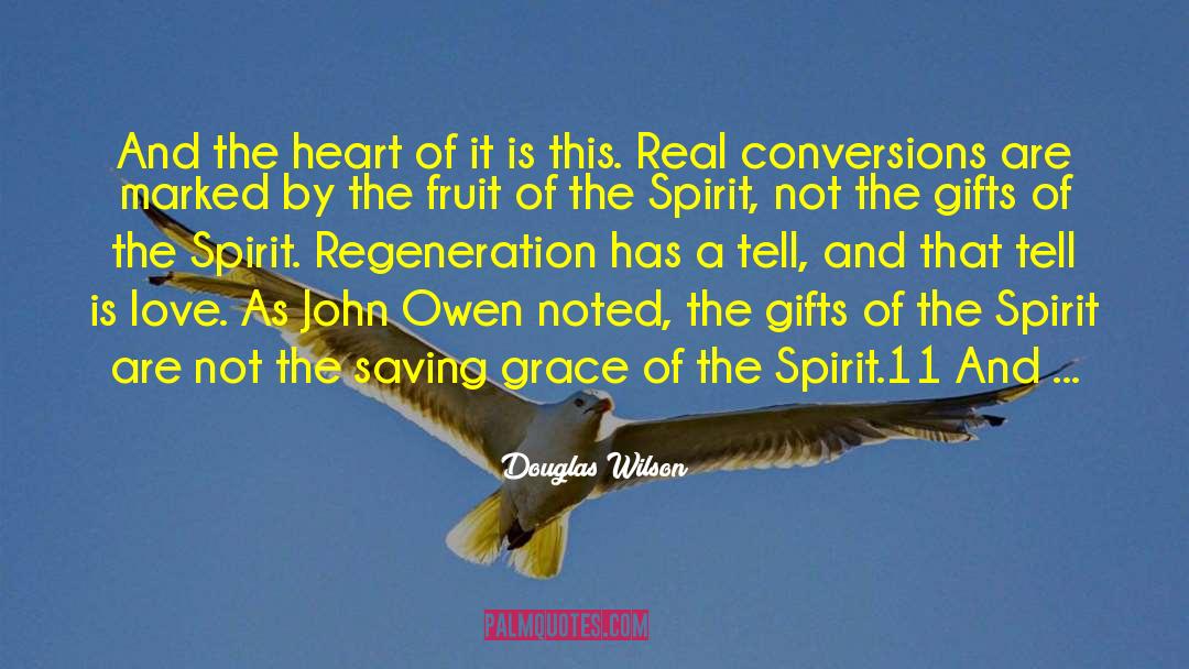 Owen quotes by Douglas Wilson