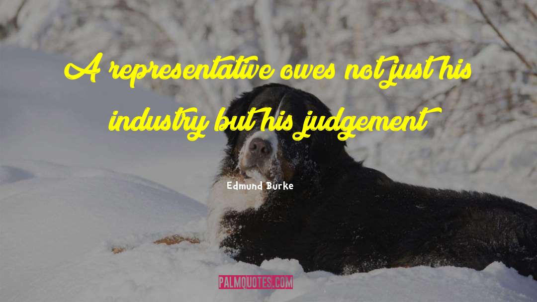 Owes quotes by Edmund Burke
