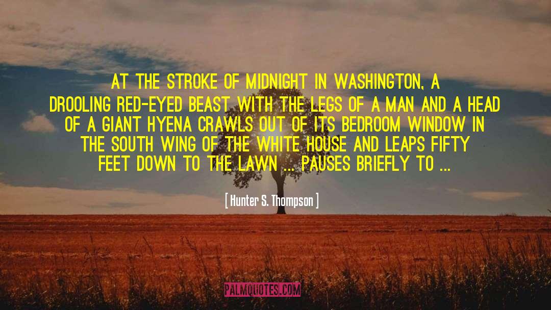 Owl Eyed Man quotes by Hunter S. Thompson