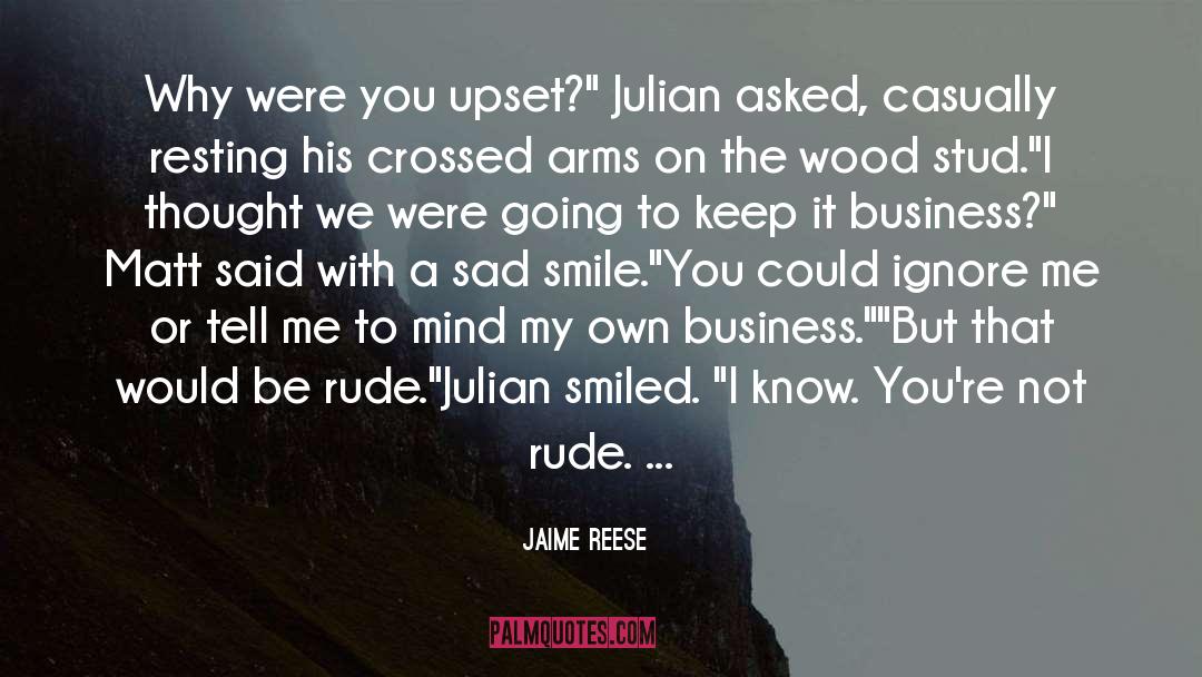 Own Business quotes by Jaime Reese