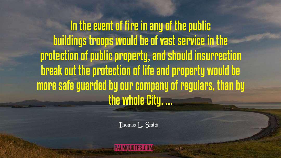 Own Event quotes by Thomas L. Smith
