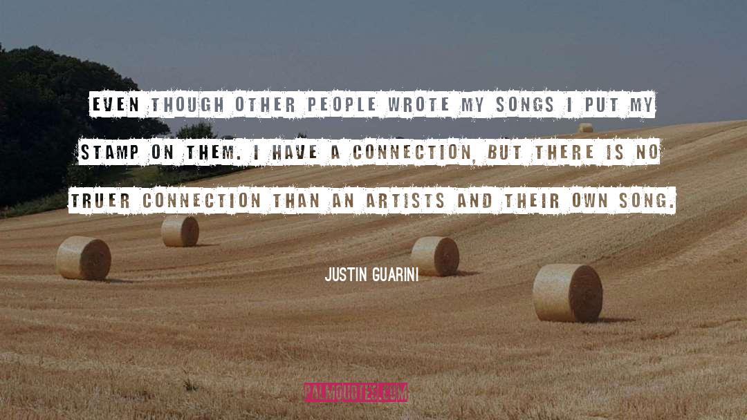 Own Song quotes by Justin Guarini