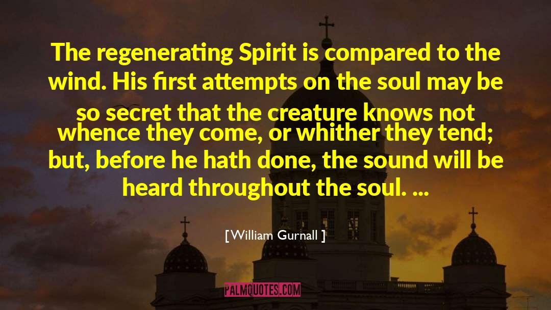Own Spirit quotes by William Gurnall