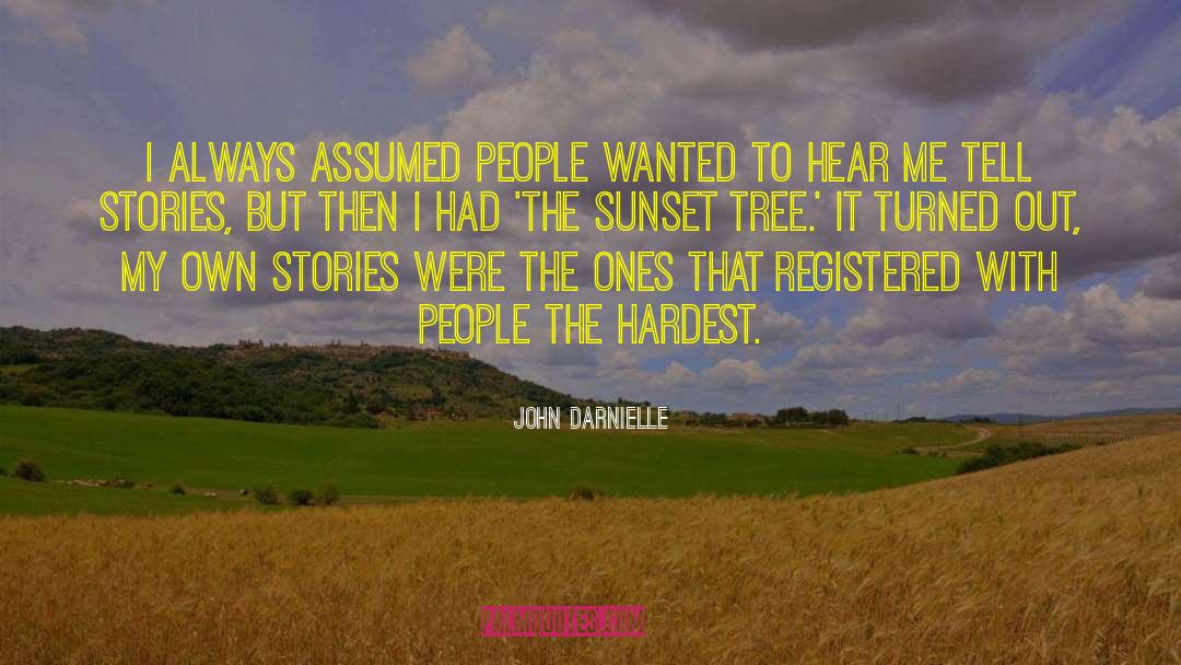 Own Stories quotes by John Darnielle