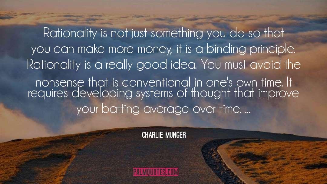 Own Time quotes by Charlie Munger