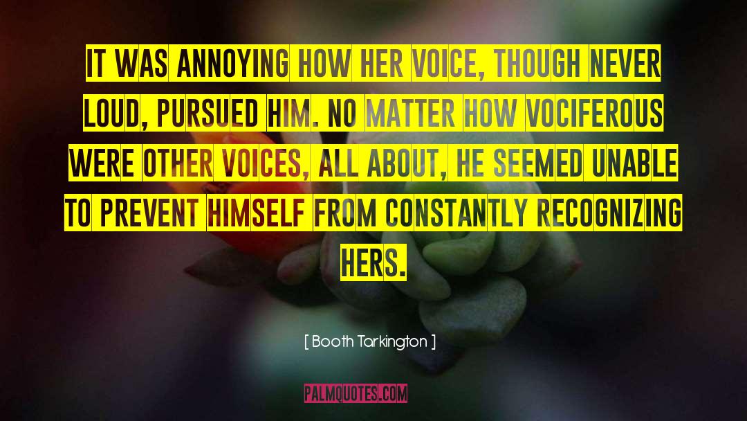 Own Voices quotes by Booth Tarkington