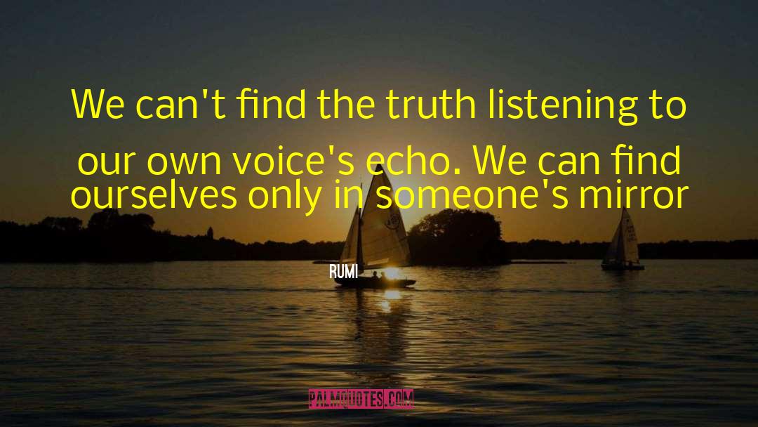 Own Voices quotes by Rumi