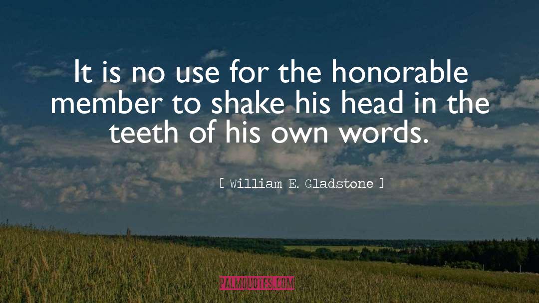 Own Words quotes by William E. Gladstone