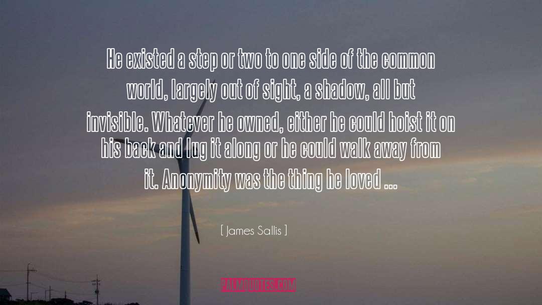 Owned quotes by James Sallis