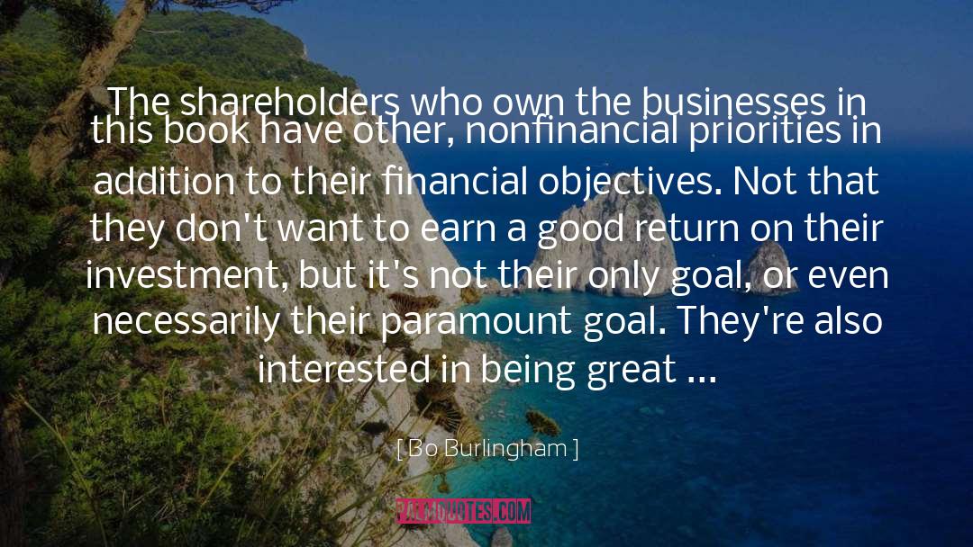 Ownership And Control quotes by Bo Burlingham