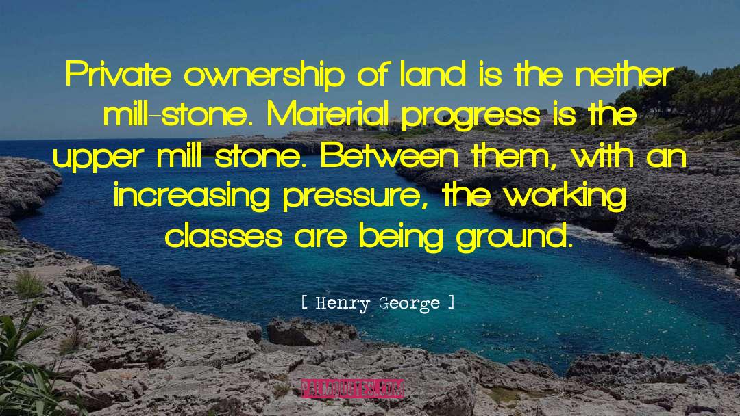 Ownership Of Land quotes by Henry George
