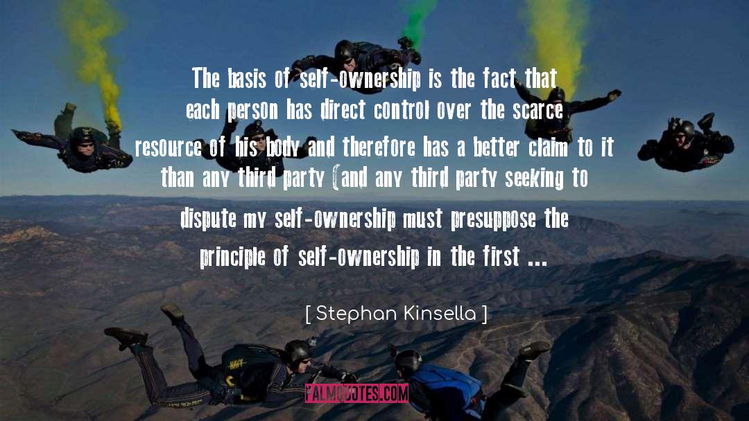 Ownership quotes by Stephan Kinsella
