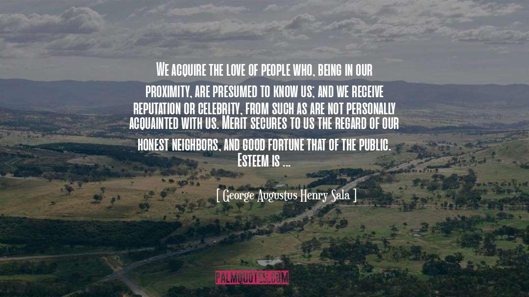 Owning Life quotes by George Augustus Henry Sala