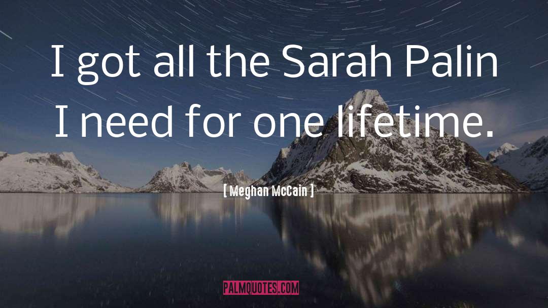 Owsiany Sarah quotes by Meghan McCain