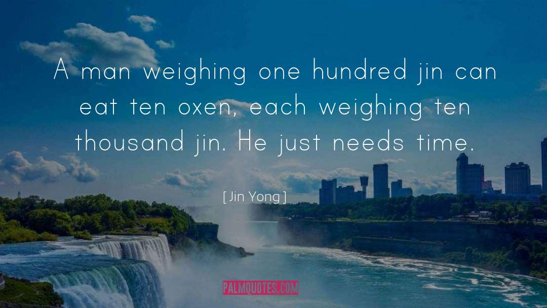 Oxen quotes by Jin Yong