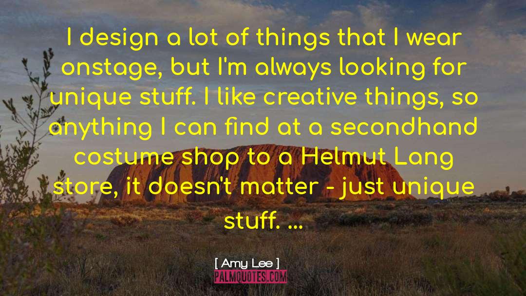 Oxenham Design quotes by Amy Lee