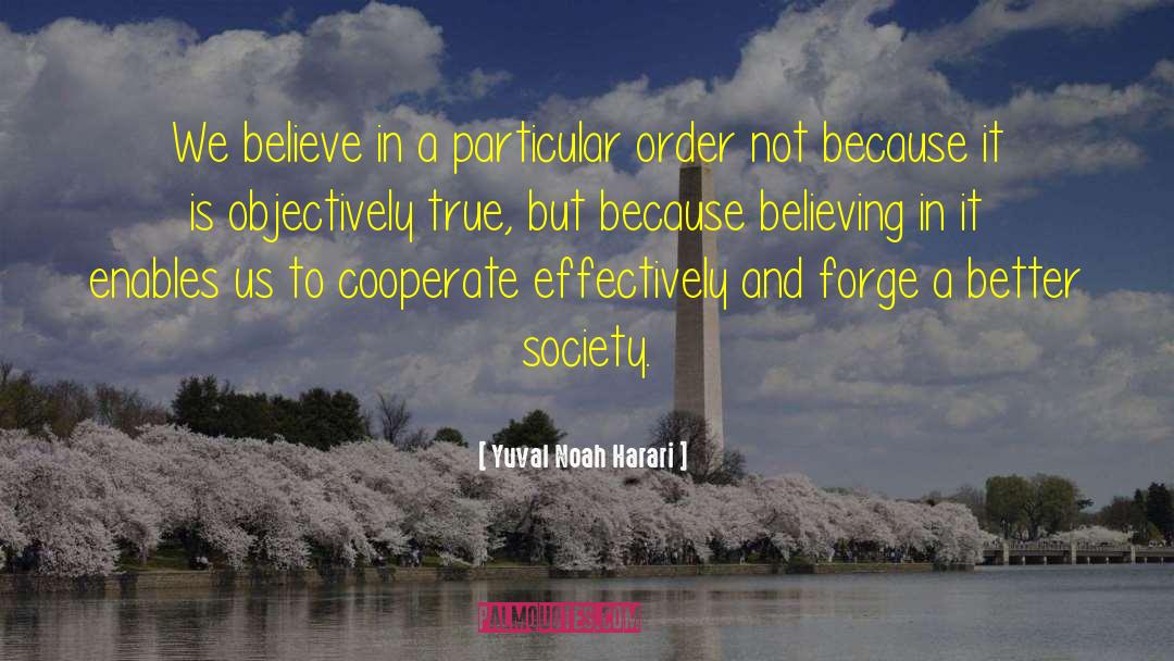 Oxenham Society quotes by Yuval Noah Harari