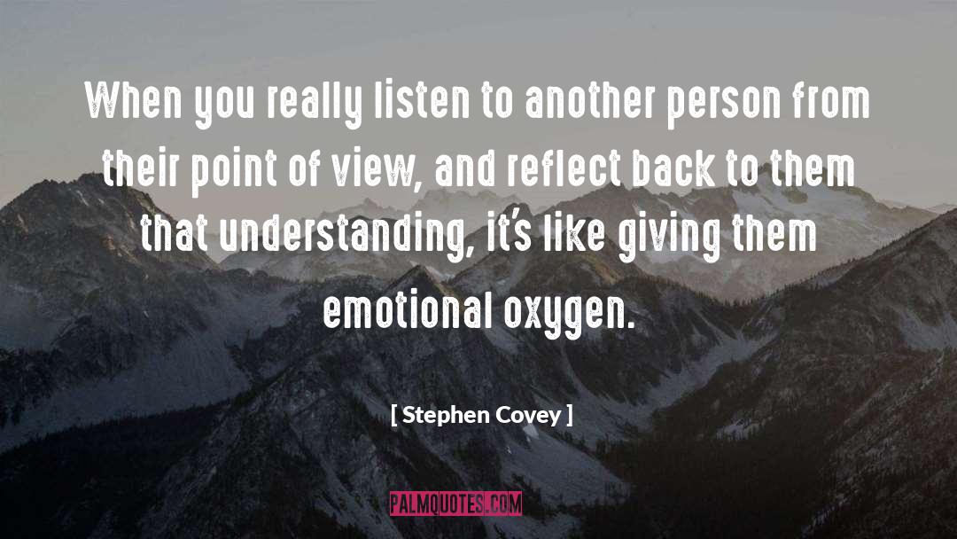 Oxygen quotes by Stephen Covey