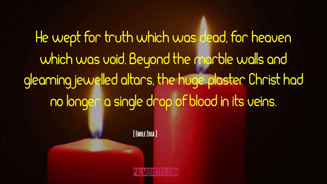 Oxygenation Of Blood quotes by Emile Zola