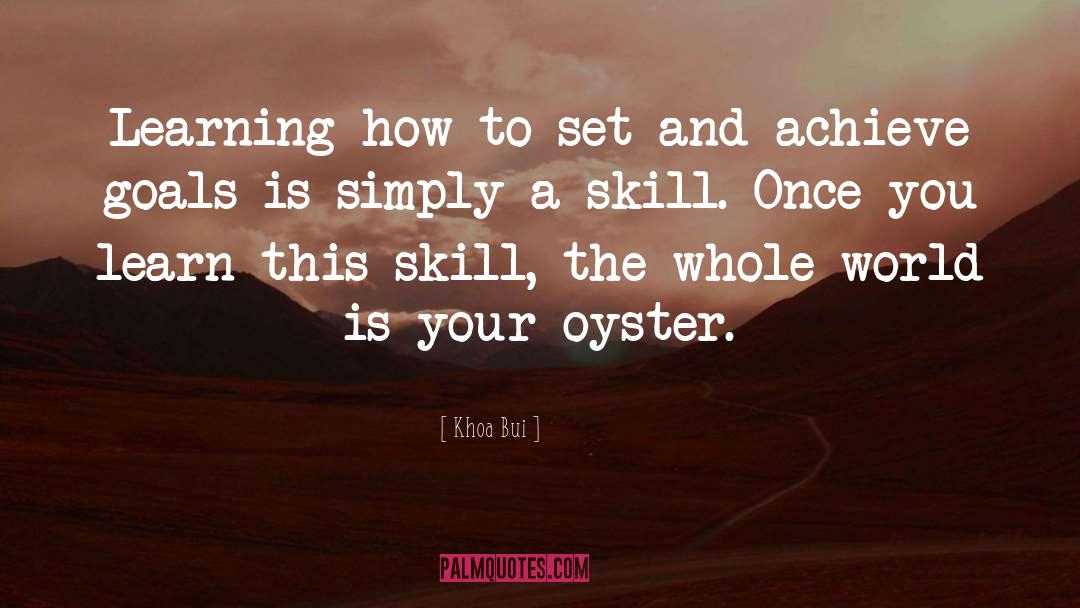 Oyster quotes by Khoa Bui