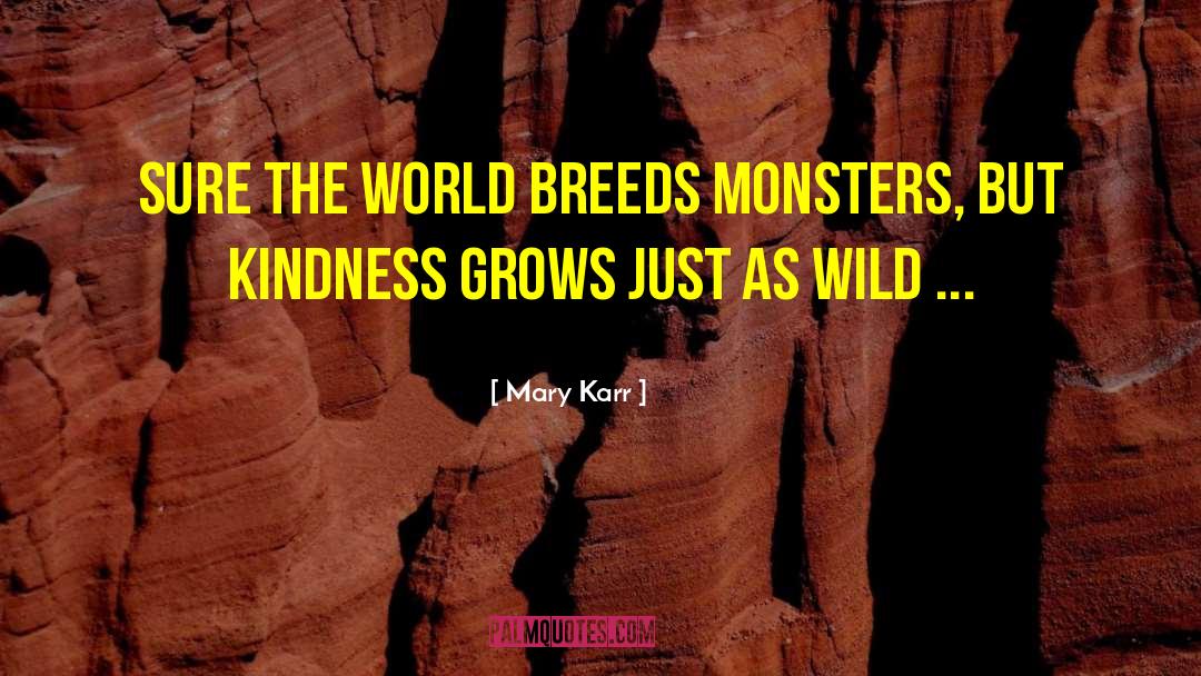 P 408 Kindness quotes by Mary Karr