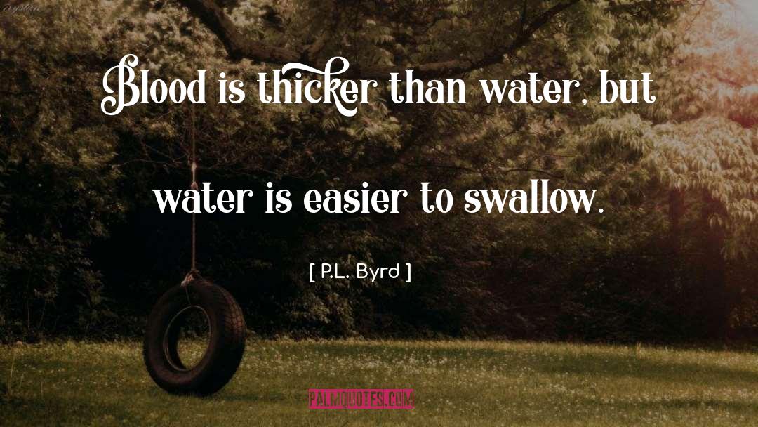 P L Account quotes by P.L. Byrd