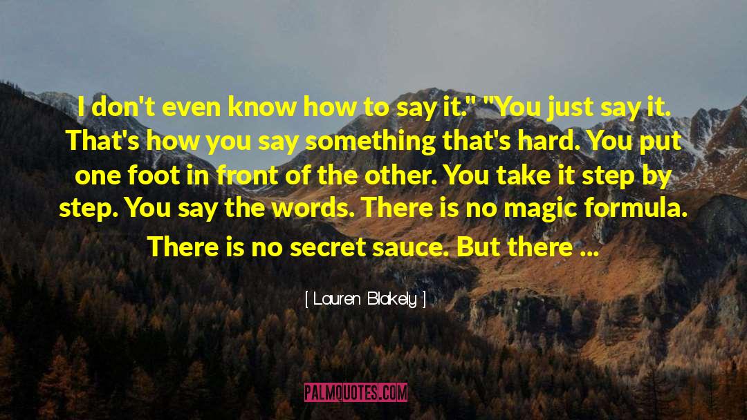 P Rigueux Sauce quotes by Lauren Blakely